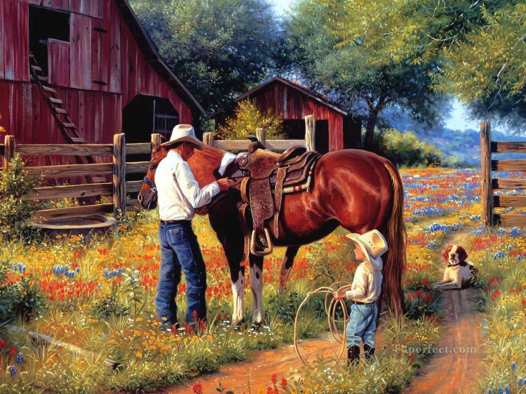 western American Indians 56 Oil Paintings